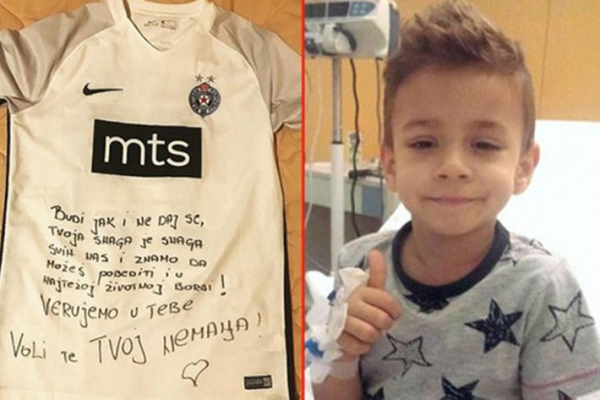 Dušan dobio dres omiljenog igrača