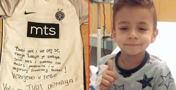 Dušan dobio dres omiljenog igrača