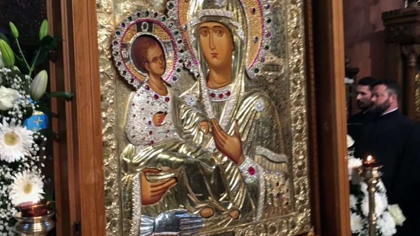 Svečano dočekana ikona Bogorodice