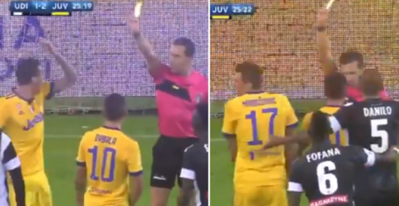 "Odj***" sudiji i dva žuta za deset sekundi!