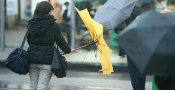 Jak vjetar s olujnom kišom