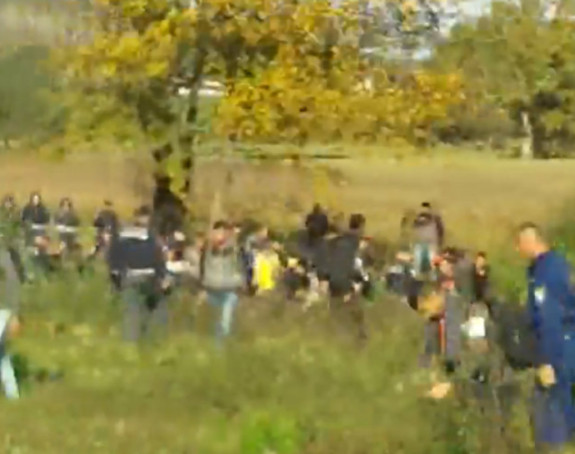 Sukob policije i migranata