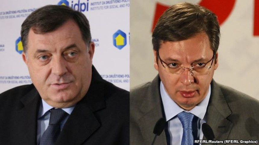 RSE: Da li se Vučić odriče Dodika?