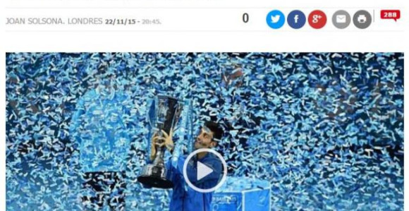 Svjetski mediji: Novak dominira i prkosi logici!