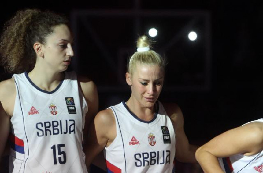 Video: Milica se u suzama oprostila od reprezentacije Srbije!
