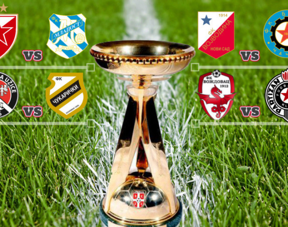 Kup Srbije: Zvezda čeka Mladost, Partizan na "krovu"!