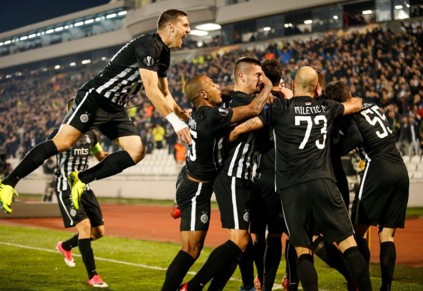 Proleće stiglo u Humsku - Partizan u 1/16-finala LE!