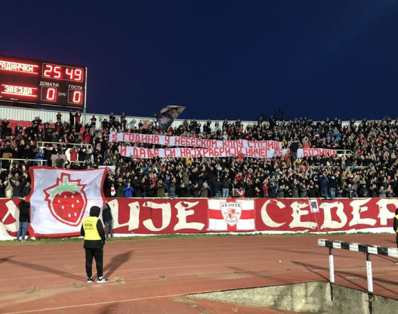 Navijači Zvezde sjetili se svog druga Marka Ivkovića 