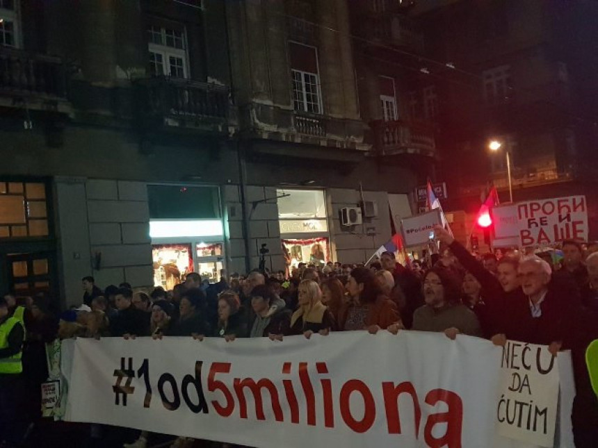 Protest prošao bez incidenata