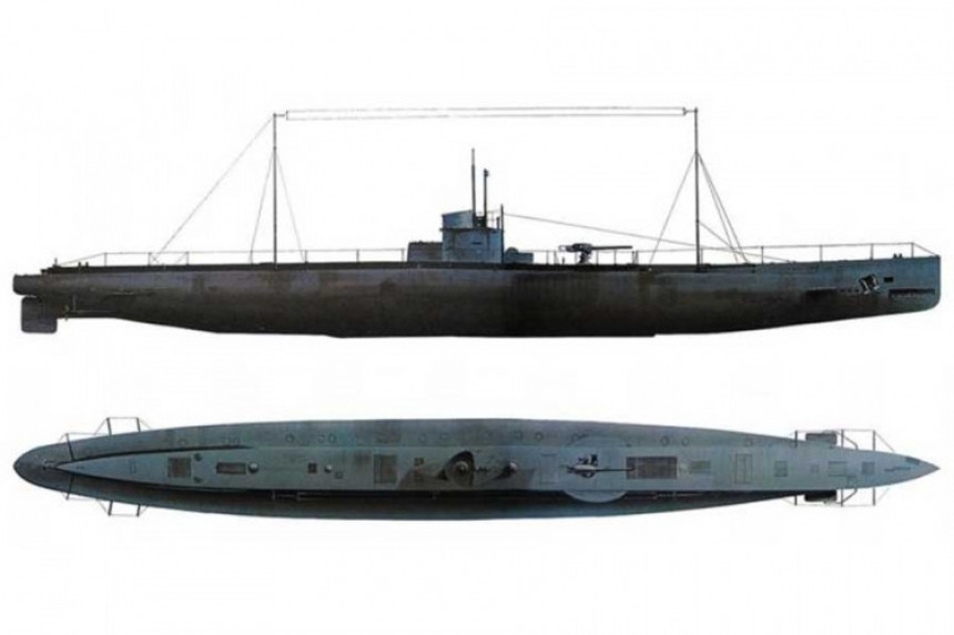 Nađena podmornica iz Prvog svjetskog rata