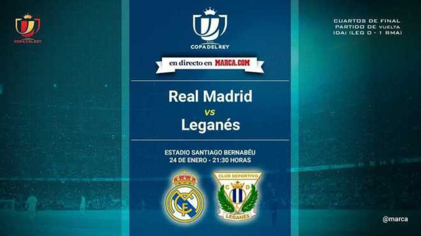 ŠPA - Kup: Leganes izbacio Real!