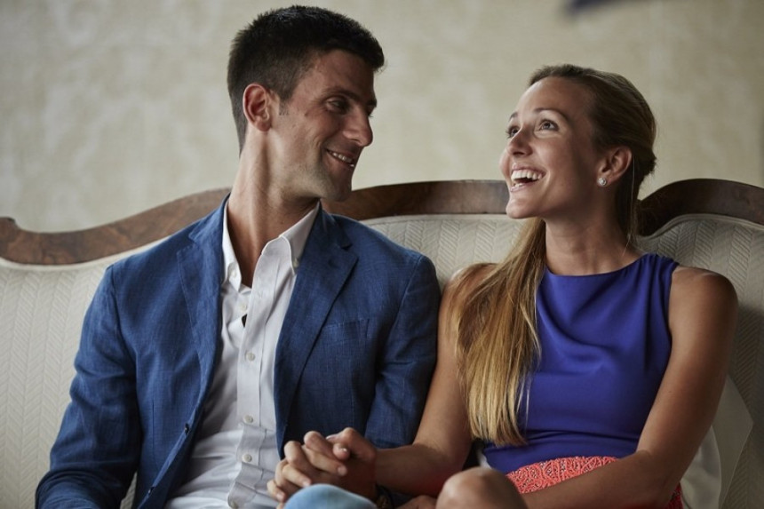 Nole i Jelena na početku veze