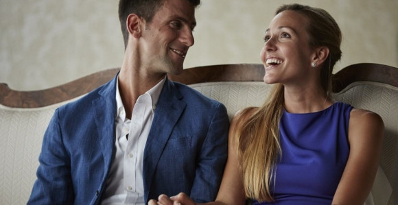 Nole i Jelena na početku veze