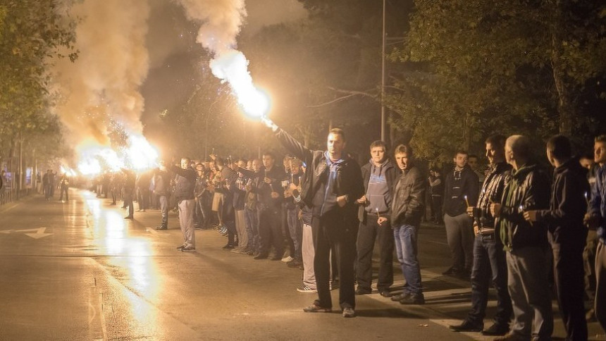 Protest protiv ulaska Crne Gore u NATO