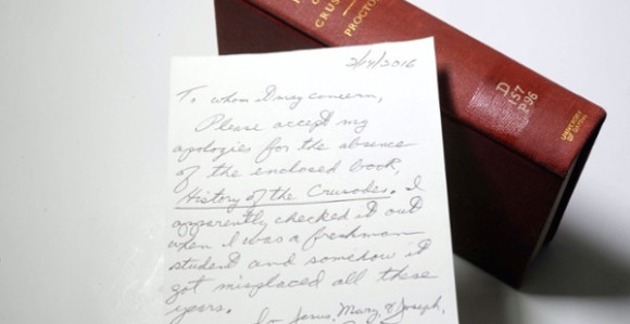 Vratio knjigu biblioteci posle 49 godina!