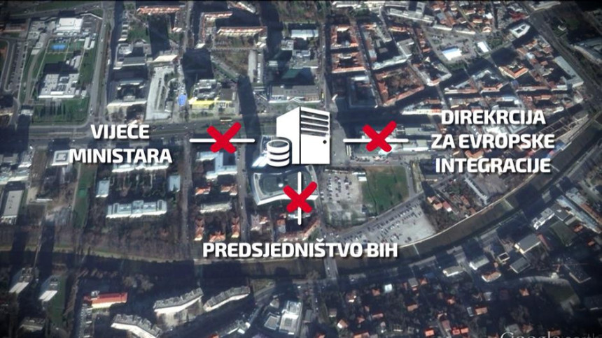 Glavni server BiH vraćen u funkciju