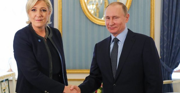 Sastali se Putin i Marin Le Pen