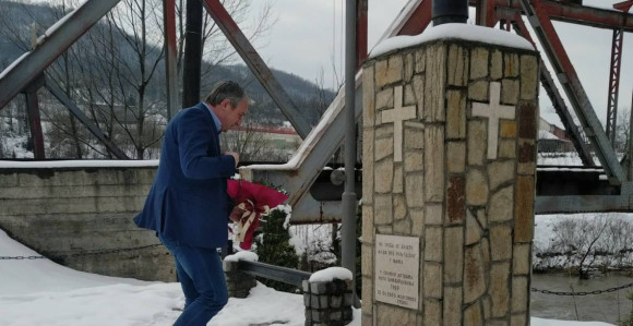 Borenović odao poštu stradalima