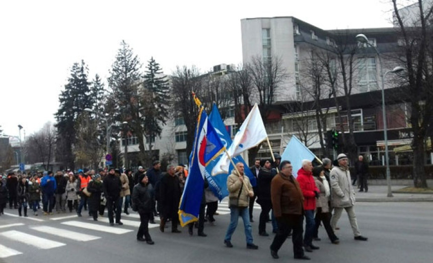 Za prvi maj protestna šetnja