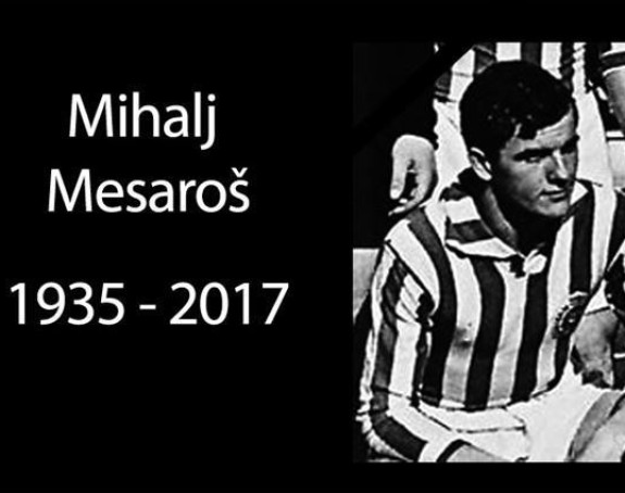 Umro Mihalj Mesaroš - legendarno krilo Partizana!