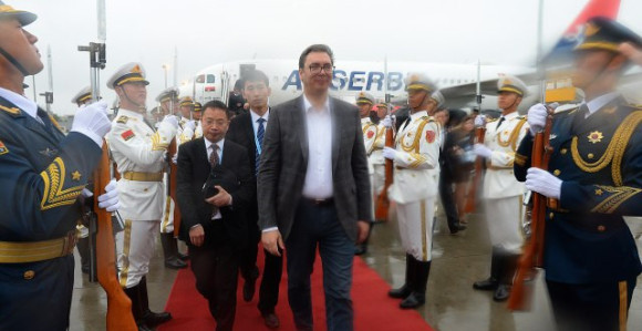Vučić stigao u posjetu Kini