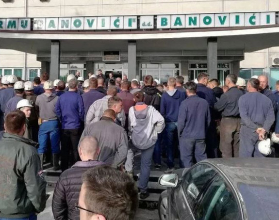 Rudari jutros stupili u štrajk