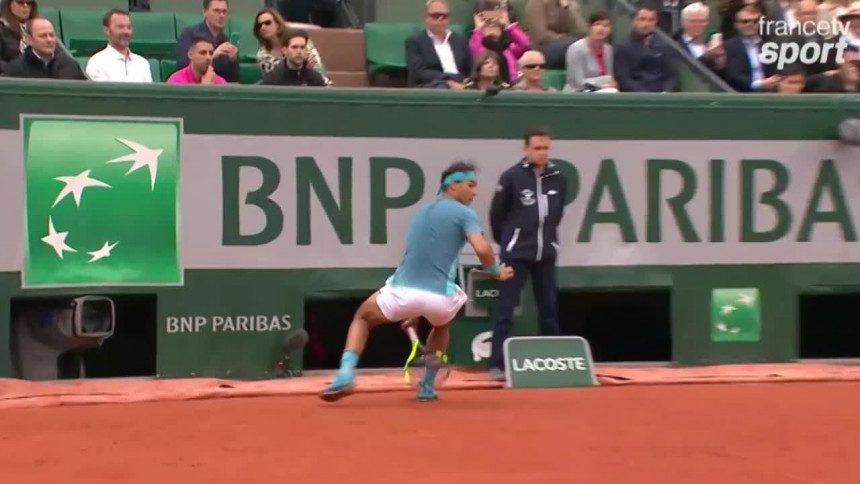 Video: Nadal pogađao sve, pa i ''hot-dog''!