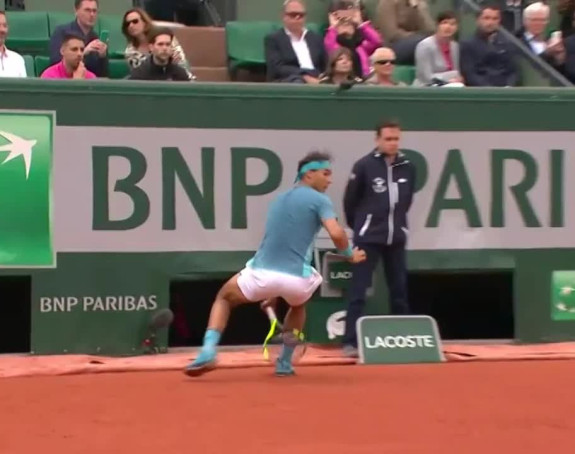 Video: Nadal pogađao sve, pa i ''hot-dog''!