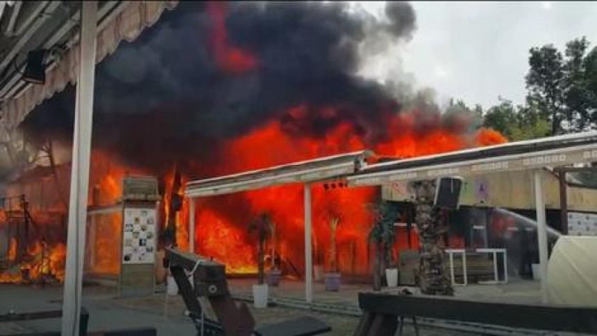 Na Adi Ciganliji izgorio klub