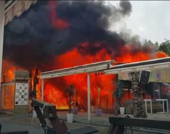 Na Adi Ciganliji izgorio klub