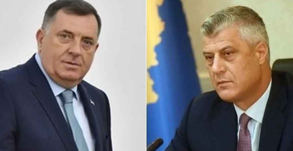 Dodikovo pismo Hašimu Tačiju