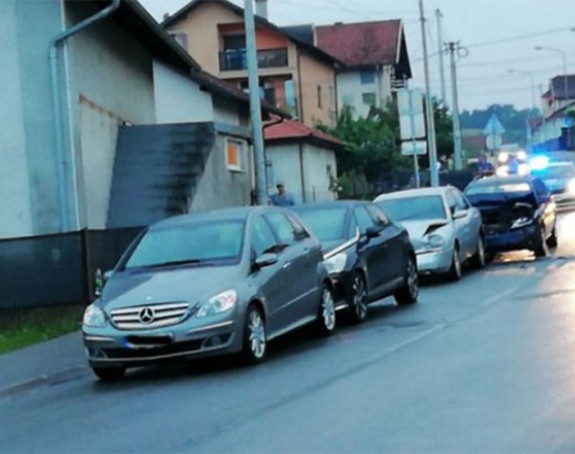 Lančani sudar u Banjaluci 