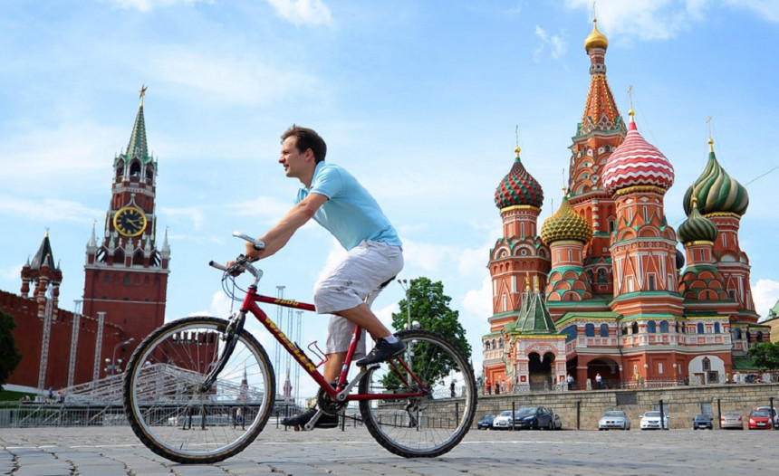 Bicikl u Moskvi je kao brod u pustinji