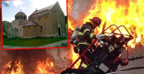 Gori u blizini Studenice