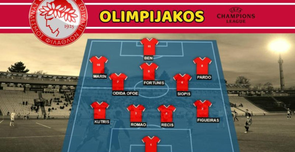 LŠ: Sastav Olimpijakosa za Partizan je...