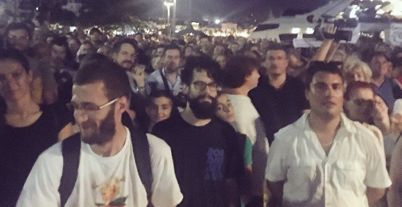 Protest u Splitu protiv političara