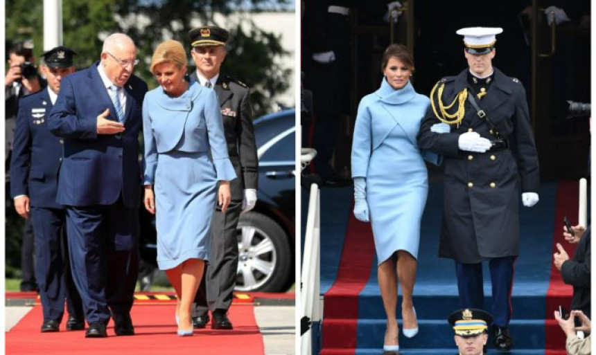 Kolinda kopirala Melaniju Tramp