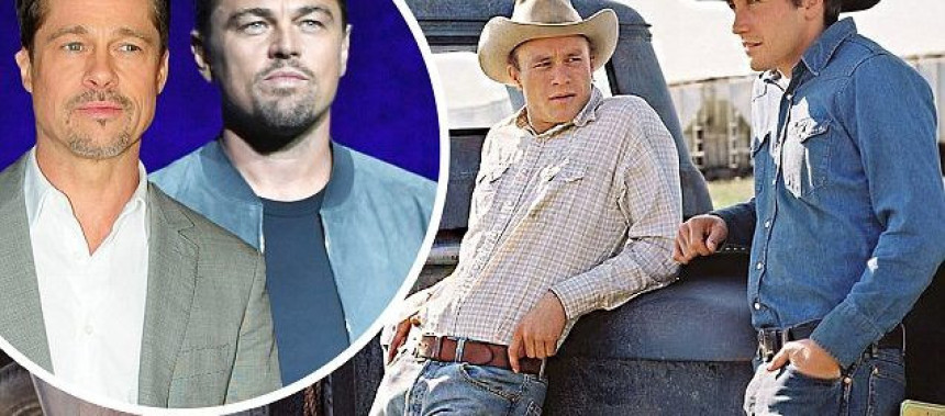 Leonardo i Bred odbili da glume kaubojski par u "Planini Broukbek"