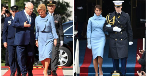 Kolinda kopirala Melaniju Tramp
