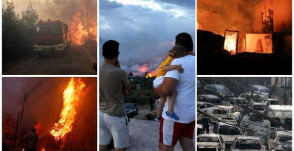 Grčka u plamenu: Jezive sudbine