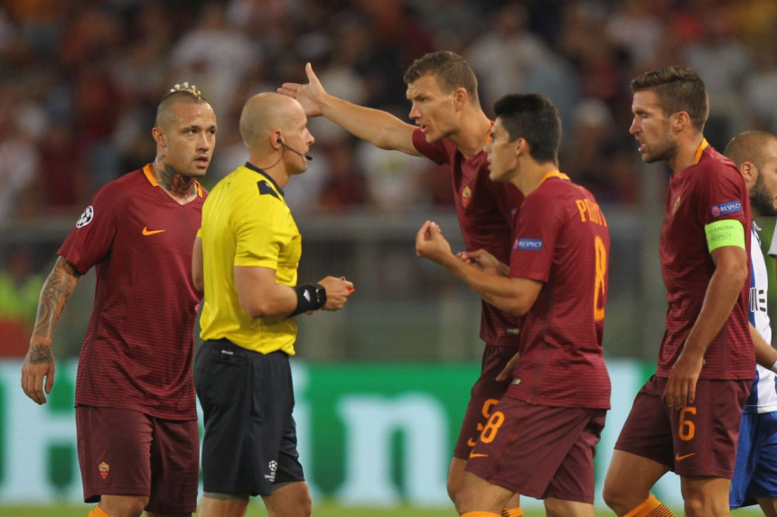 LŠ, Roma - Porto 0:3... Sudija je bio odvratan!