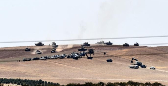 Turske kopnene trupe prešle sirijsku granicu