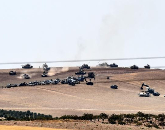 Turske kopnene trupe prešle sirijsku granicu