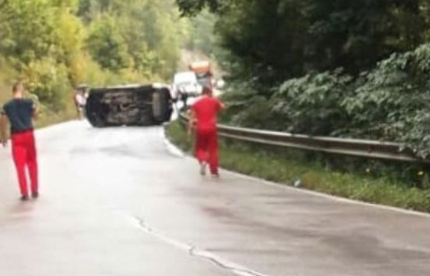 Olovo: U nezgodi povrijeđena jedna osoba