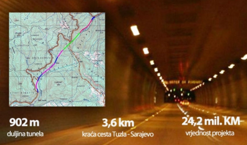Sarajevo - Tuzla: Završen tunel Karaula