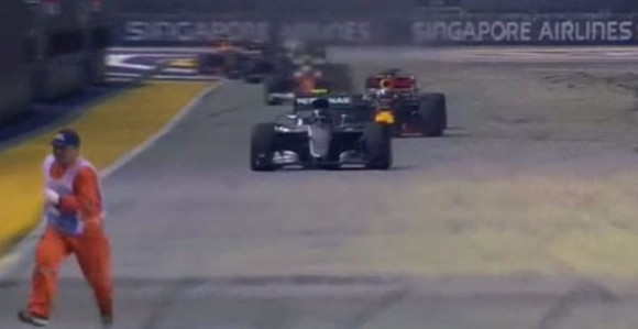 FIA istražuje: Otkud redar na singapurskoj stazi?!