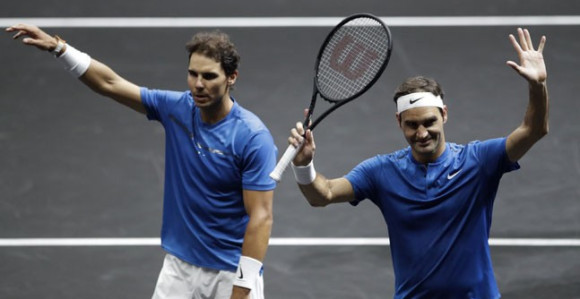 Tandem snova - Federer i Nadal s iste strane mreže!