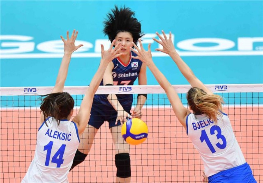 SK: Odbojkašice Srbije poražene od Južne Koreje!