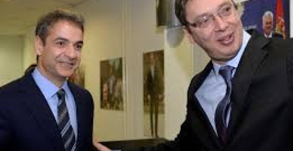 Vučić se sastao sa Micotakisom, Kosovo tema