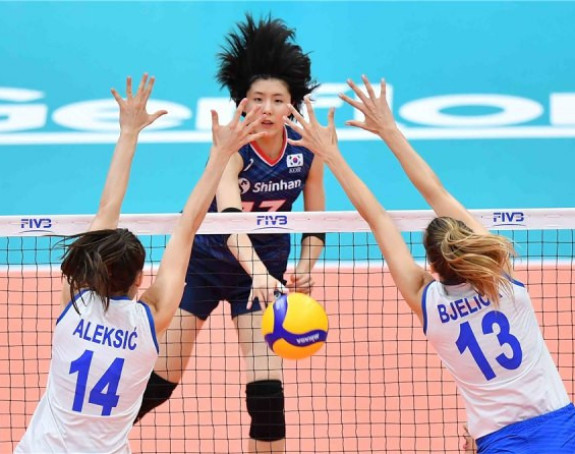 SK: Odbojkašice Srbije poražene od Južne Koreje!